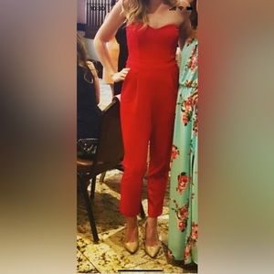🔥 Red Express Jumpsuit